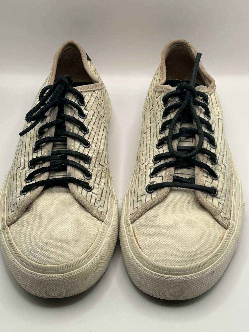 Frye Ludlow Canvas Print Sneakers